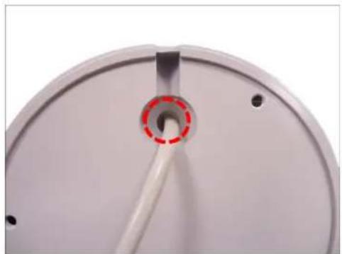 ACTi A84 - Option 1: Cable Passing Through the Surface and Bottom Cable Hole - 8