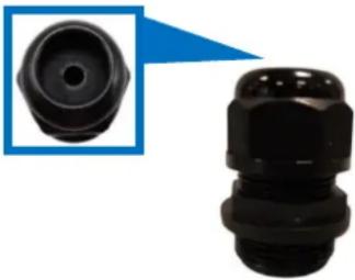 ACTi A84 - Option 2: Cable Passing Along the Surface and the Camera Side Cable Hole - 1