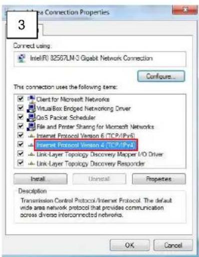 ACTi A84 - Manually adjust the IP address of the PC: - 3