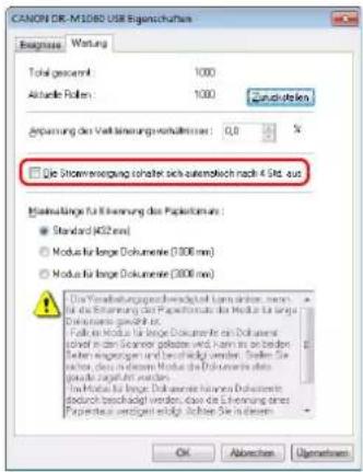 CANON DR-M1080 USB Eigenschaften Designs Wertung Total gesamt: 1000 Aktuelle Rollen: 1000 Zurüsteten Japarımung der Veränderungsverkaufstrasse: 0,0 % Die Steuerungsgeschäfte sich automatisch nach 4 Std. aus Klimmaktige für Erwerung des Papieritäten: Standard (452 mm) Module für lange Dokumente (3000 mm) Module für lange Dokumente (3000 mm) Die Veränderungsverkaufstrasse ist lang nicht mehr, dass für die Erwerung des Papierfunkte der Modul für lange Dokumente gewöht es. Fuktion in Modul für lange Dokumente der Dokumentes sind in den Scenario geoblast wird, kann in der beiden Tellen erzeugungen und beschäftig werden. Siehen Sie auf, dass in einem Modul für die Dokumente als fällen, dass auf, dass in einem Modul für lange Dokumente durch beschäftig werden, dass die Erwerung eines Papierträten verfügbt jetzt Sie in diesem OK Abzüchen Übernehmen