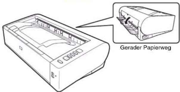 Gerader Papierweg