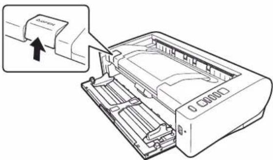 CANON imageFORMULA DR-M1060 - Öffnen und Schließen der oberen Abdeckung - 2