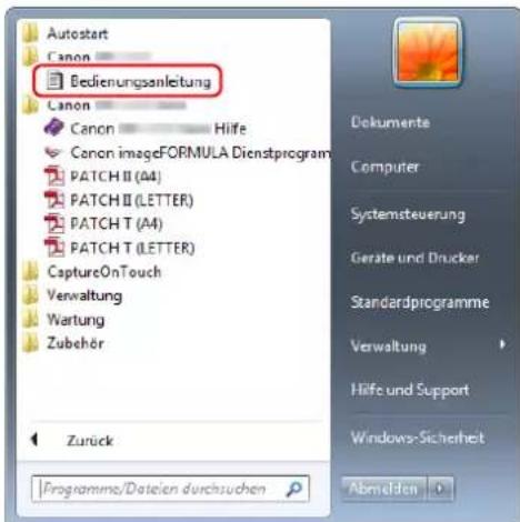 Autostart Canon Bedienungsanleitung Canon Canon Hilfe Canon imageFORMULA Dienstprogramm PATCH II (A4) PATCH II (LETTER) PATCH T (A4) PATCH T (LETTER) CaptureOnTouch Verwaltung Wartung Zubehör Zurück Programme/Dateien durchsuchen Dokumente Computer Systemsteuerung Gerate und Drucker Standardprogramme Verwaltung Hilfe und Support Windows-Sicherheit Abmelden