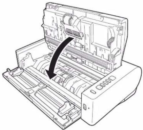 CANON imageFORMULA DR-M1060 - Öffnen und Schließen der oberen Abdeckung - 4