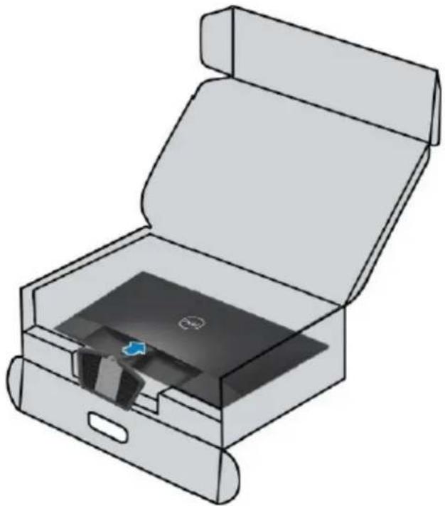 DELL SE2419HR - Den Ständer anbringen - 3