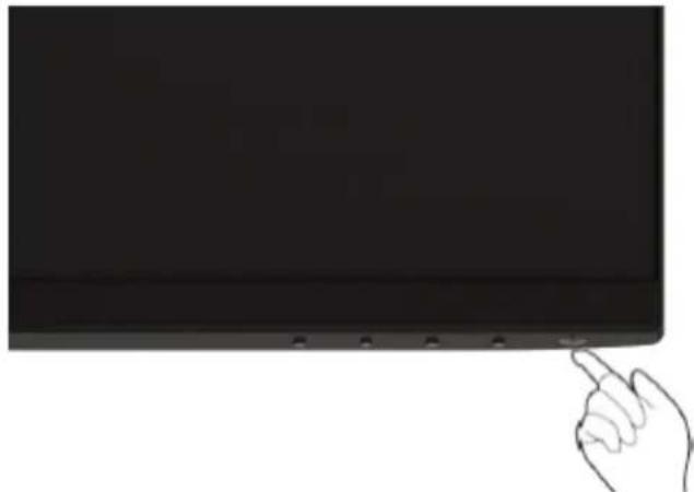 DELL SE2419HR - Den Monitor einschalten - 1