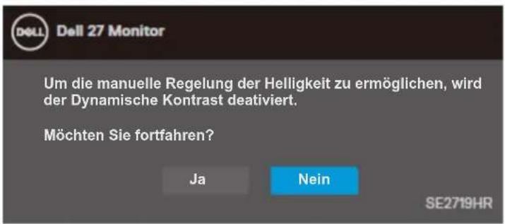 DELL SE2419HR - OSD-Warnmeldungen - 3
