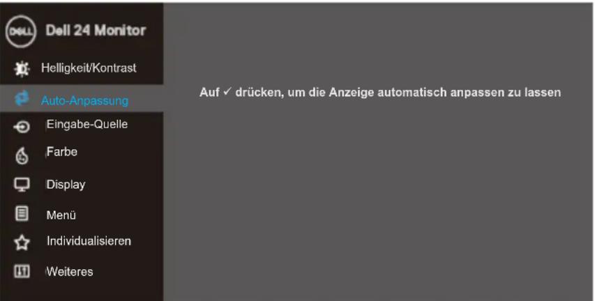 DELL SE2419HR - On-Screen Display-Menü (OSD-Menü) verwenden Auf das OSD-Menü zugreifen - 12