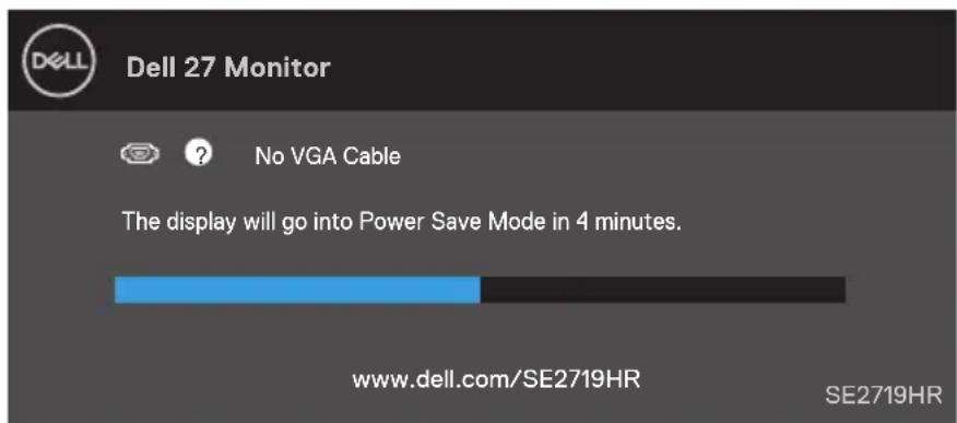 DELL SE2719HR - Self-test - 2