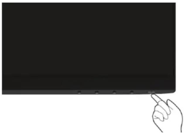DELL SE2719HR - Turning on the monitor - 1