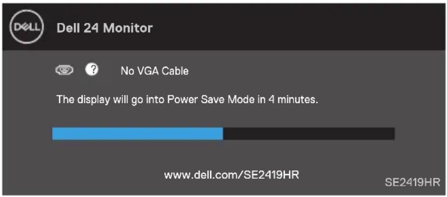 DELL SE2719HR - Power management modes - 2