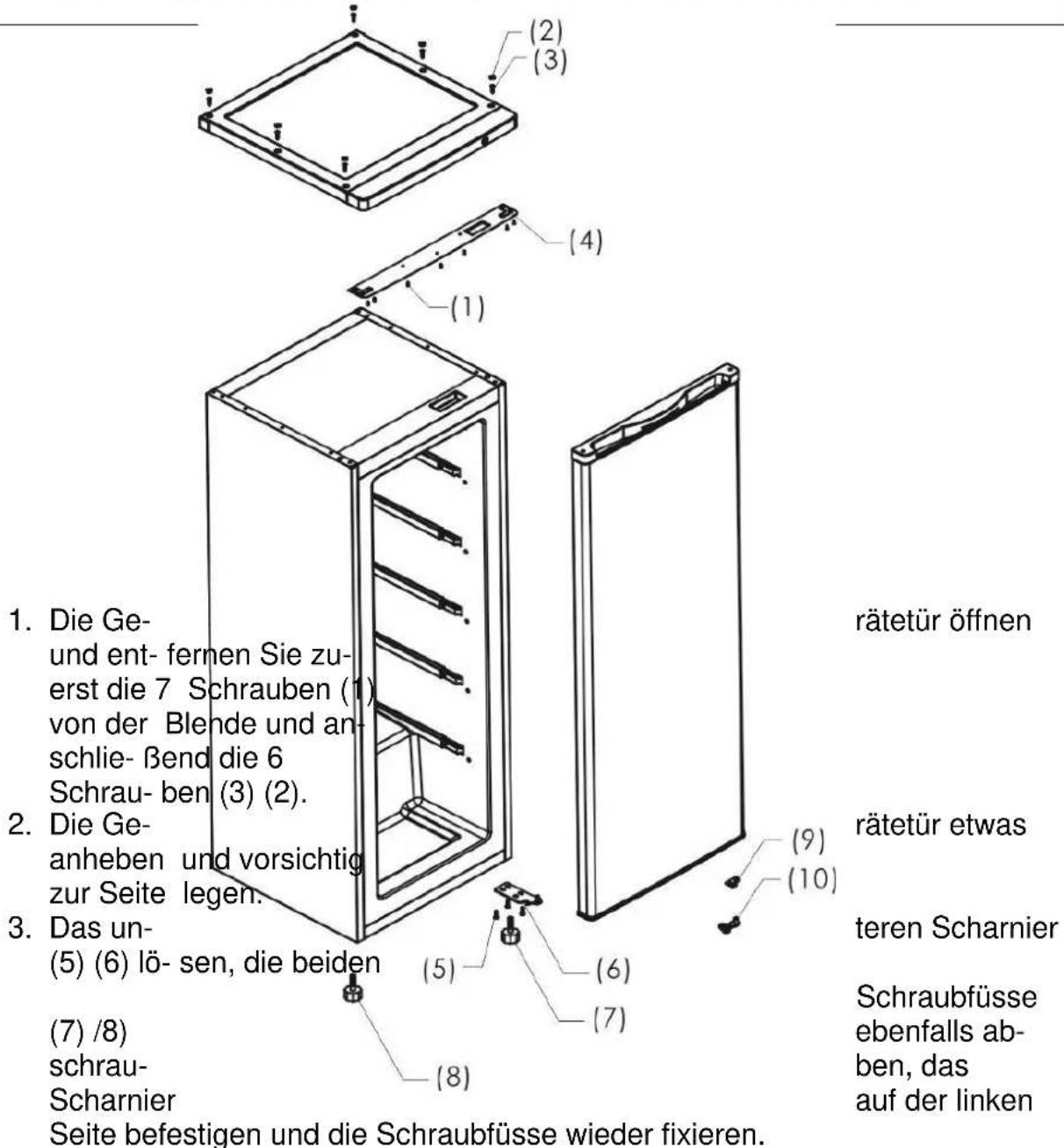 Exquisit KS260-9GL - WARNUNG - 1