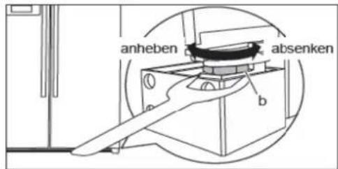 Exquisit SBS520-1A+ - Türen justieren - 1