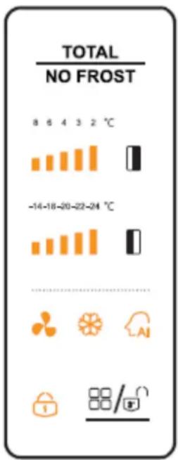 Exquisit SBS520-1A+ - Kontrolle der Temperatur - 1