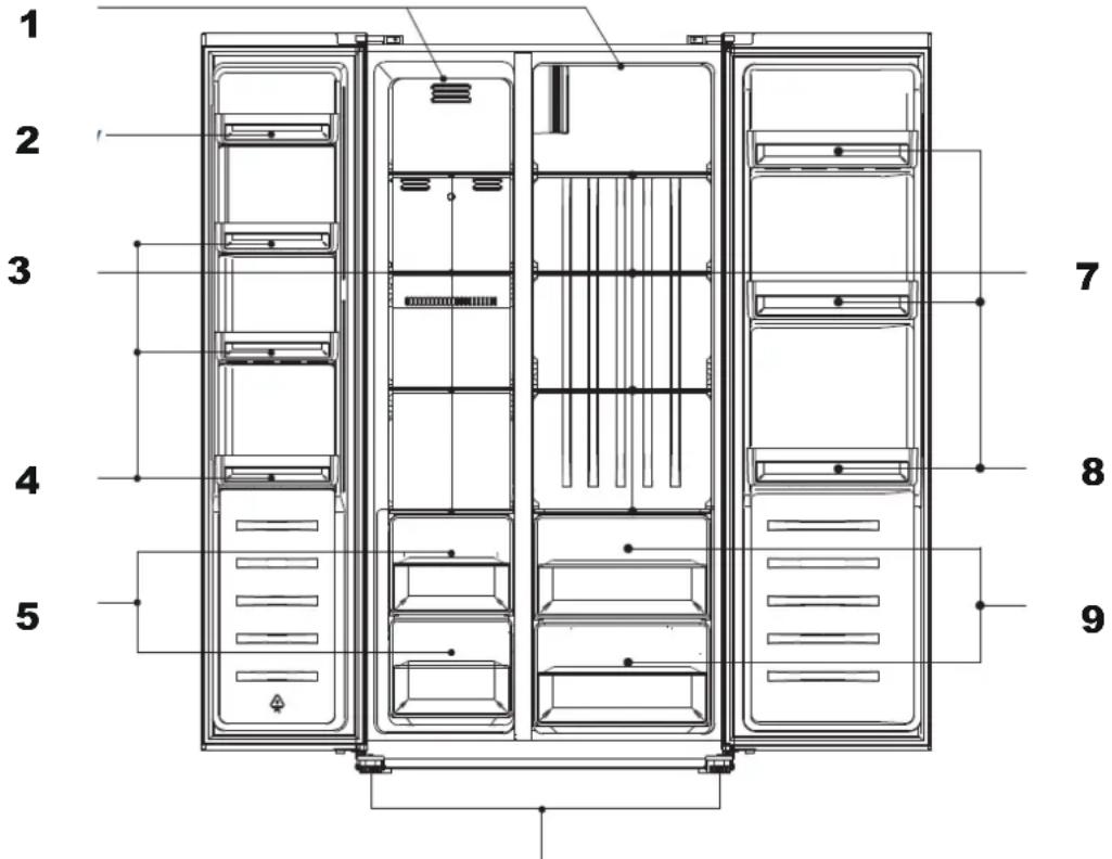 Exquisit SBS 150-4A+ - Bezeichnung - 1