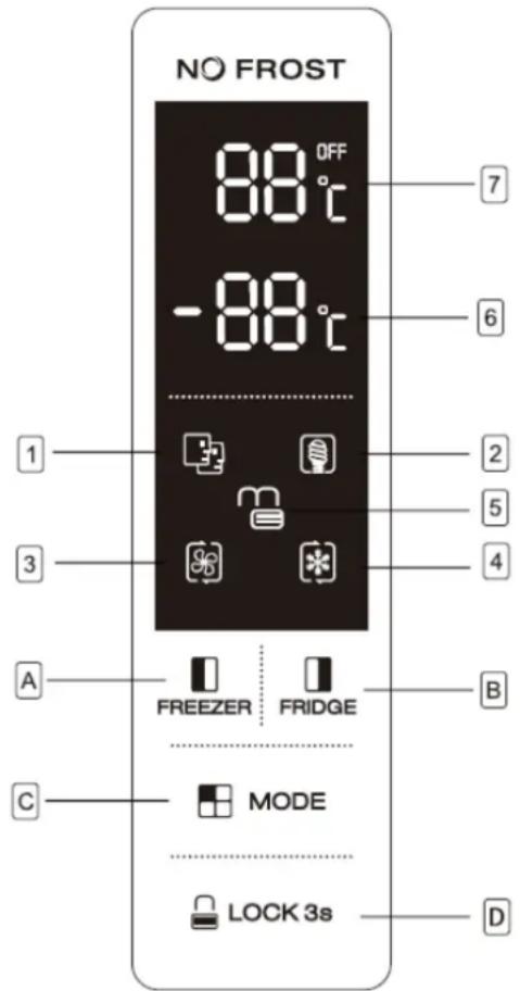 Exquisit SBS 150-4A+ - Anzeige/ Display - 1