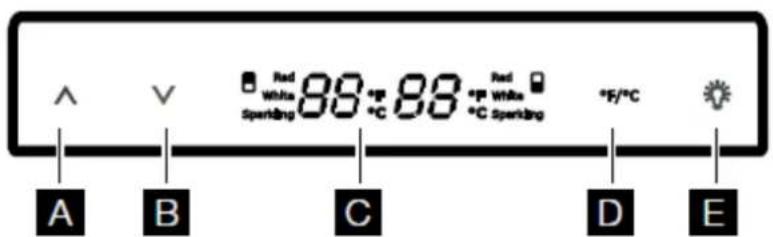 Exquisit WS 259-1EA - Bedienleiste - 1