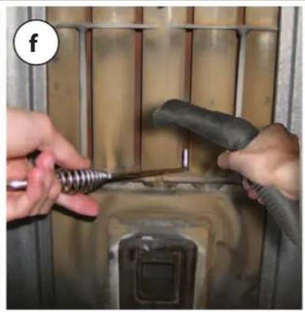 La Nordica Irma Plus - cLeaning the heat exchanger: - 7