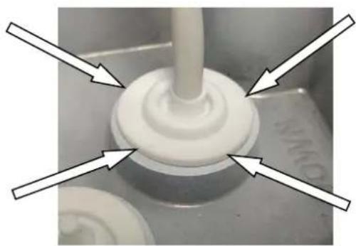 ABUS IPCA62510 - Hinweis für die Installation der Gummidichtungen: - 2