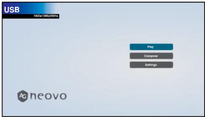 AG Neovo QM-75 - U USB M - 1