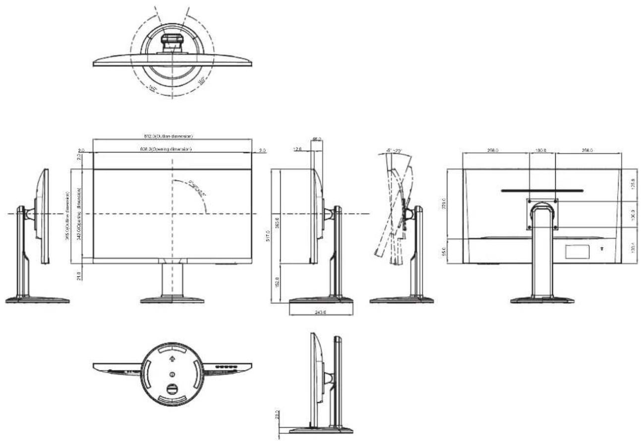 AG Neovo LH-27 - Technische Daten - 1