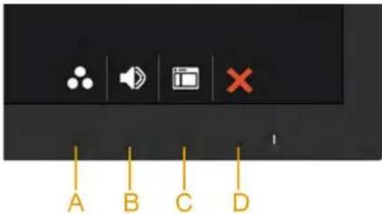 DELL C7016H - Using the Front-Panel Controls - 1