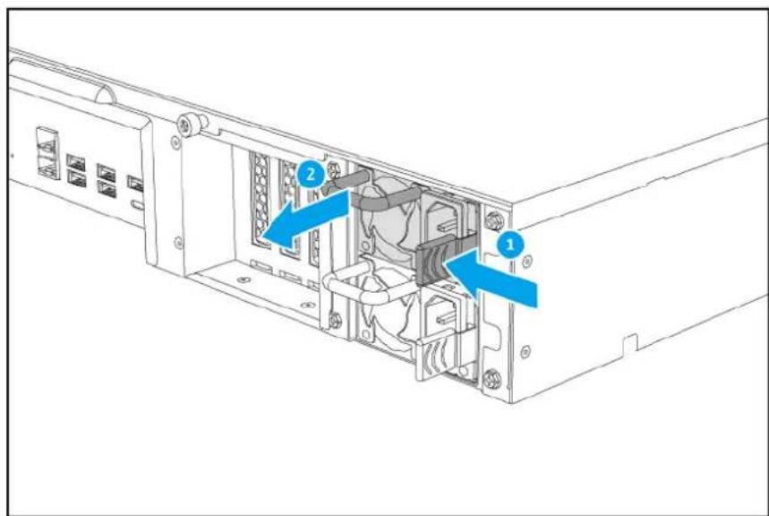 QNAP TS-1277XU - Warning - 2