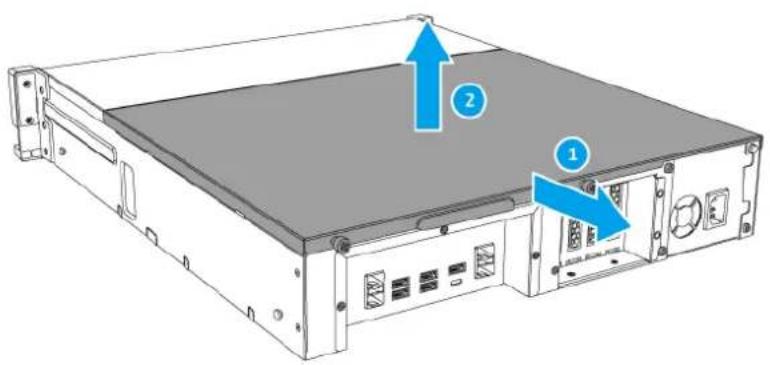 QNAP TS-1277XU - Warning - 2