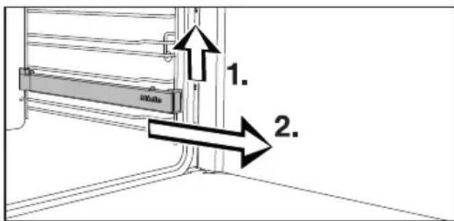 MIELE H 2850 BP - FlexiClip-Vollauszüge ein- und ausbauen - 3