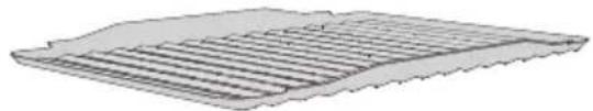 MIELE H 2850 BP - Grill- und Bratblech HGBB 71 - 1