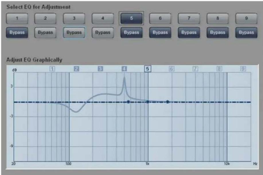 Extron SSP 7.1 - Adjust EQ graphically - 2
