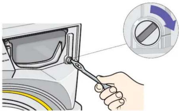 DYSON CR02 Allergy - Emergency door release - 2