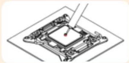 Noctua NH-U9DX i4 - Applying thermal paste - 1