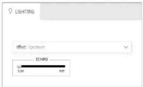 LIGHTING effect: Spectrum TEMPD SUM HOT