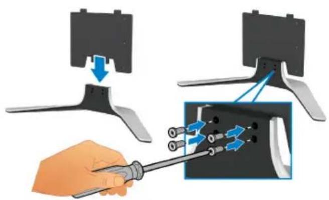 ALIENWARE AW5520QF - Attaching the stand - 14