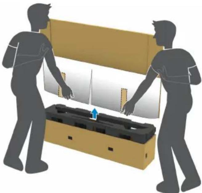 ALIENWARE AW5520QF - Attaching the stand - 9