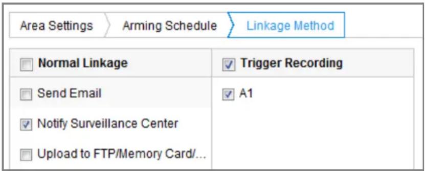 HiLook IPC-T621H-Z - Task 3: Set the Linkage Method for Motion Detection - 1