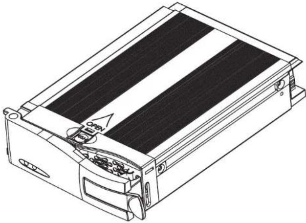 Icy Dock MB123SRCK-1B - Engineering Graphic - 1