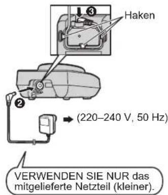 PANASONIC KX-TG8200G - Wichtig: - 1
