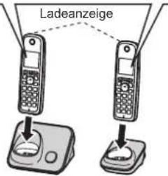 PANASONIC KX-TG6612G - Aufladen des Akkus - 1