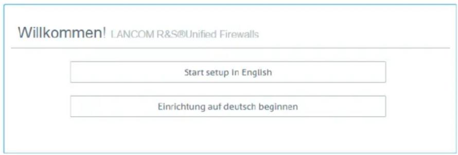 LANCOM UF-50 - Inbetriebnahme - 1