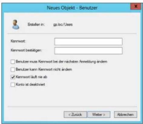 LANCOM UF-900 - Abbildung 20: Benutzer anlegen - 1