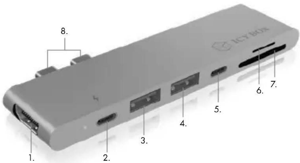Raidsonic IB-DK4037A-2C - Product overview / Produktübersicht - 1