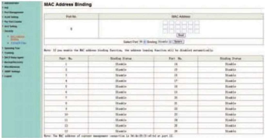 Digitus DN-95312 - MAC Address Binding - 1