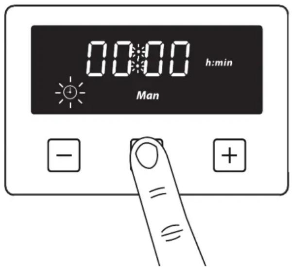 STOVES Richmond S1100 - Setting the time of day - 1