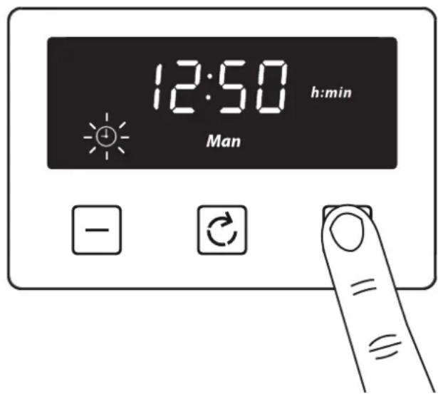 STOVES Richmond S1100 - Setting the time of day - 2