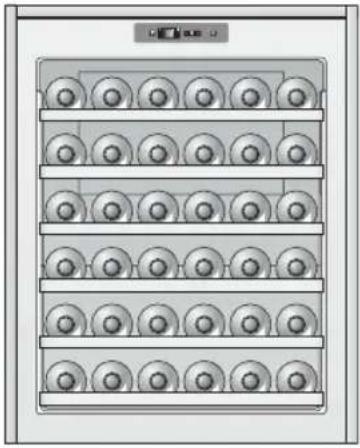 KITCHENAID KCBWX 70600L - Storing the bottles - 1