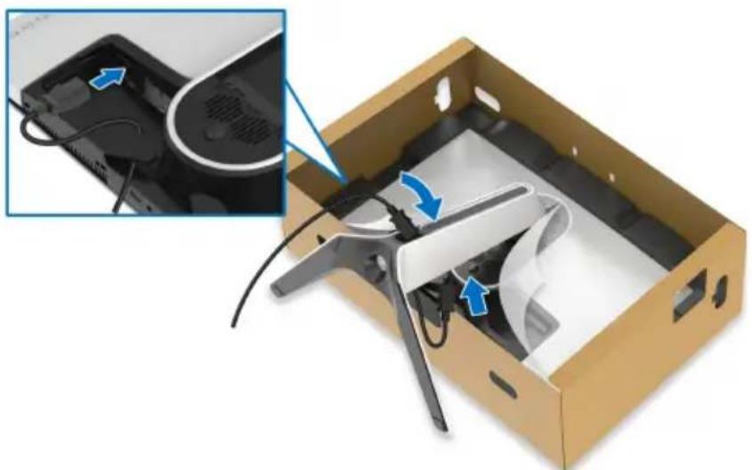 ALIENWARE AW2720HF - Attaching the stand - 8