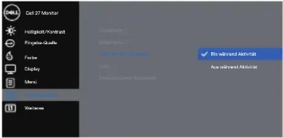 DELL Professional P2720D - Individualisieren Wählen Sie diese Option zur Anpassung der Personalisierungseinstellungen. - 1