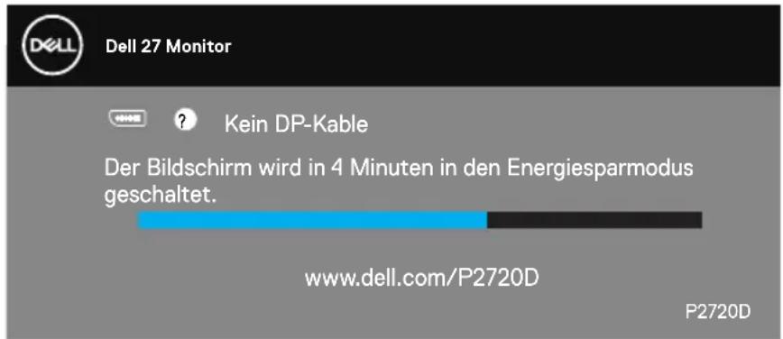 DELL Professional P2720D - Selbsttest - 2